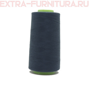 Нитки 40s/2, 3300 ярдов, № 350 серо-синий
