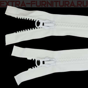 Молния Трактор Т8 2 замка 90см, цв. 101 белый, LOGO