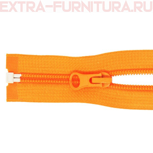 Молния Спираль разъемная дл. 70см, Т5, цв.157 оранжевый LOGO