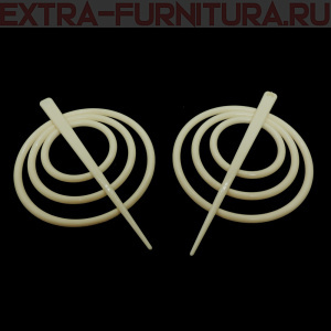 Заколки для штор "Круги", цв. №17, пара