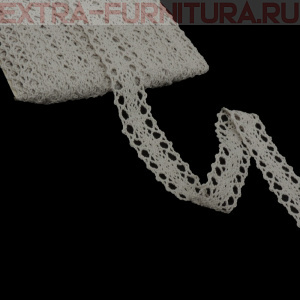 Тесьма вязаная арт.TBY-6307-1 шир.20мм, цв.22 серый лен, уп.10м