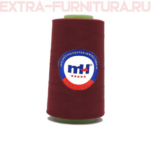 Нитки МН 40/2 п/э  5000 ярдов №122 бордо