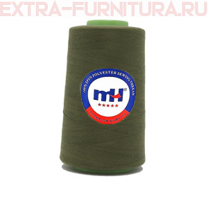 Нитки МН 40/2 п/э  5000 ярдов №417 хаки