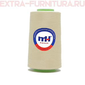 Нитки МН 40/2 п/э  5000 ярдов №452 св.беж