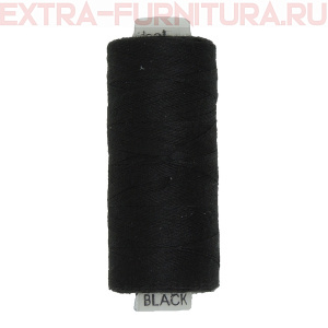 Нитки IDEAL бытовые 40/2 366м, цв. черный (уп.10шт)