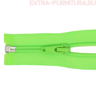 Молния Спираль разъемная Т5, дл. 80см, цв.333 зеленый-неон