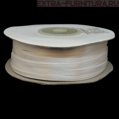 Лента атласная  3 мм  цв.089 светло-серый рул.100м