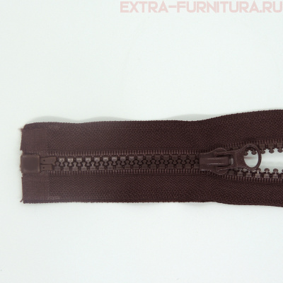 Молния Трактор Т5 1 замок 45см, цв.304 коричневый темный, LOGO