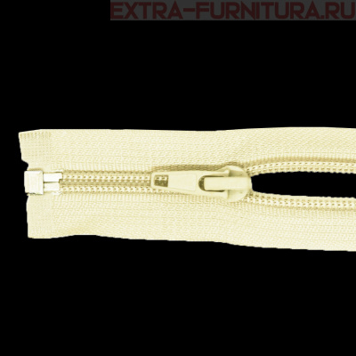Молния Спираль разъемная Т5, дл. 65см, цв.306 молоко