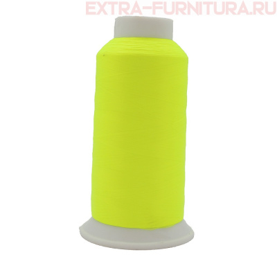 Нить текстурированная MAX 150D/1, 5000 м, цв.627 яр.лимон, некрученая
