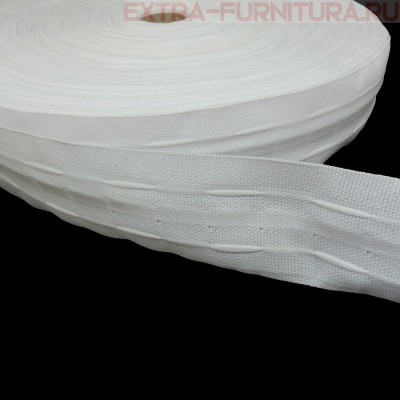 Лента шторная шир.40мм арт.401 х/б, уп.100м*28уп.