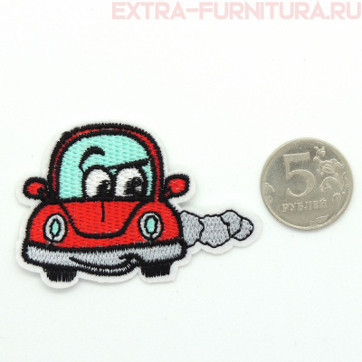 Термоаппликация Машина с глазами