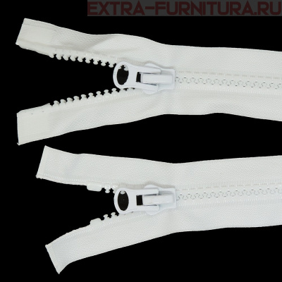 Молния Трактор Т8 2 замка 80см, цв. 101 белый, LOGO