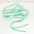 Шнур Горошек ПЭ 130см цв.мятный