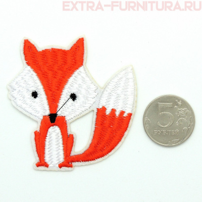 Термоаппликация Лисичка 6х6см