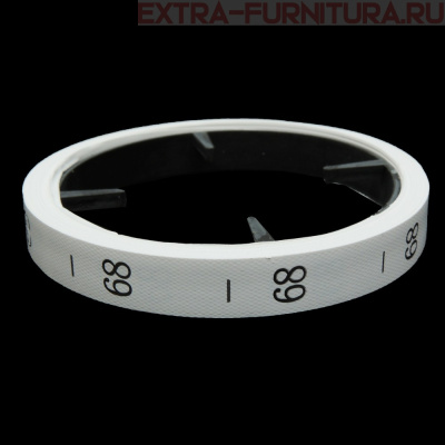 Размерник р-р 68, цв. белый, рул. 300 шт.