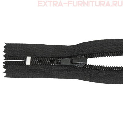 Молния спираль обувная Т7, дл.50 см, цв.322 черный