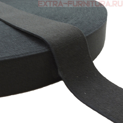 Резинка башмачная черная 30 мм (уп.25м*14уп.)