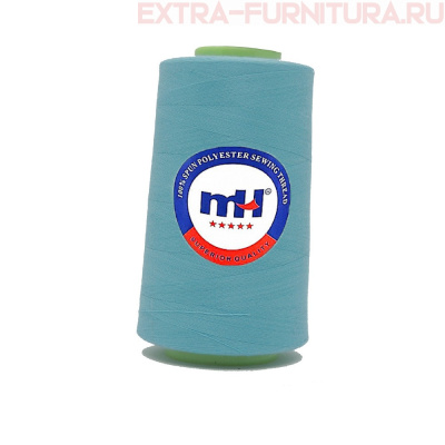 Нитки МН 40/2 п/э  5000 ярдов №254 бирюза *