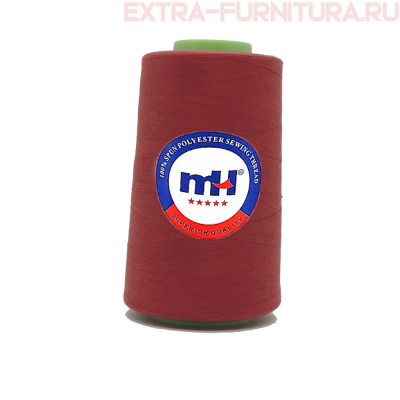 Нитки МН 40/2 п/э  5000 ярдов №120 бордо *