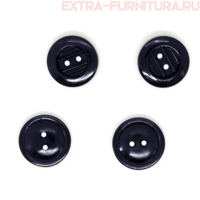 Пуговицы 17/2 т.синие ПС-3, "Решетка", упаковка 1000 шт.