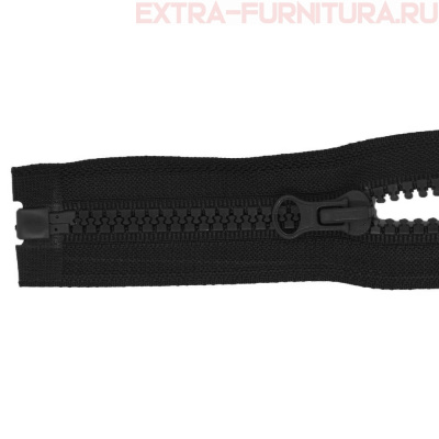 Молния Трактор Т5 1 замок 30см, цв. 322 черный, LOGO